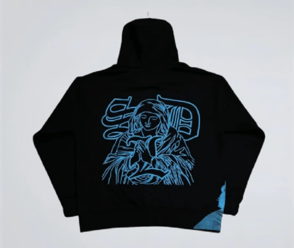Blue-Sdl-Hoodie-Back-in Blue Sdl Hoodie Back in