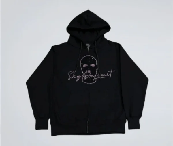 Men Black Sdl Hoodie​