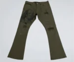 Sdl Olive Flare Jeans