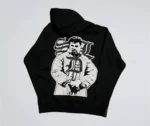 Sdl Rhinestone Hoodie Backi in