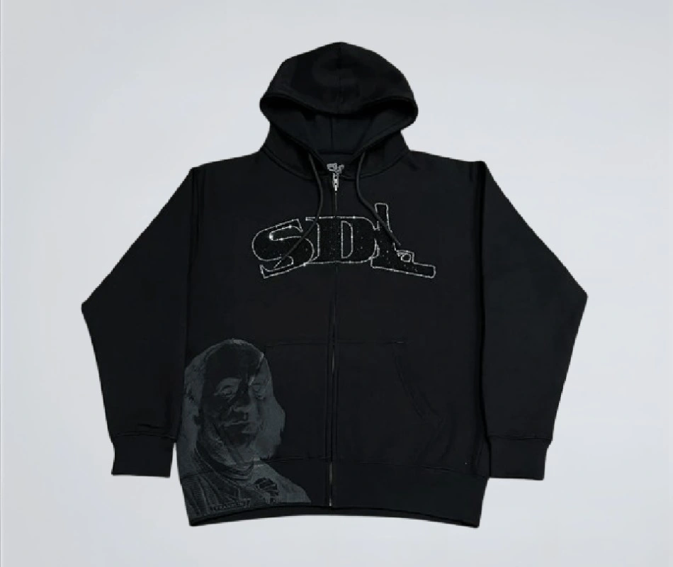 Sdl-Rhinestone-Hoodie Sdl Rhinestone Hoodie